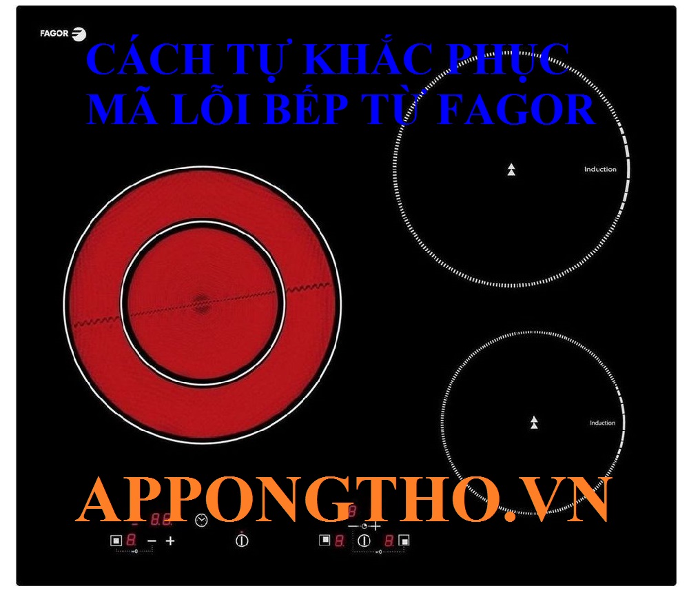 6. ❖ Khắc phục lỗi E5 – Cảm biến nhiệt bị lỗi trên bếp từ Fagor