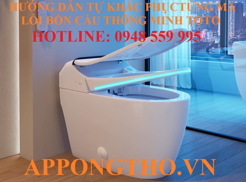 Mã lỗi bồn cầu Toto là gì?