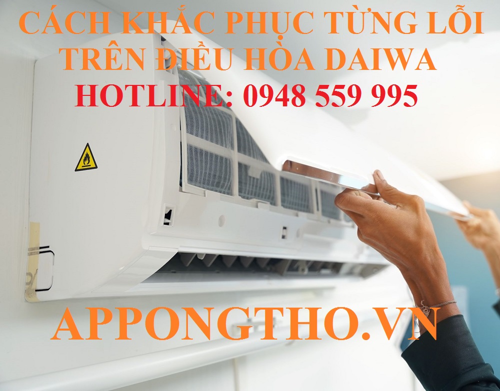 Bảng Mã Lỗi Điều Hòa Daiwa Hướng Dẫn Tự Khắc Phục Từng Lỗi