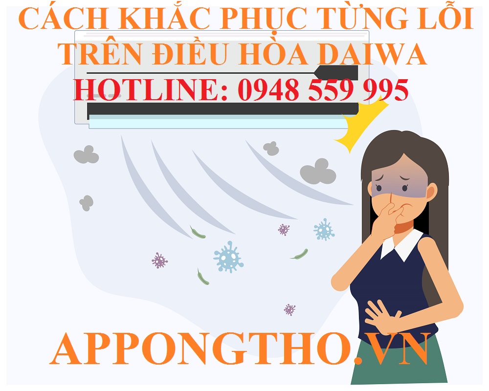 Cách phòng tránh điều hòa Daiwa báo lỗi