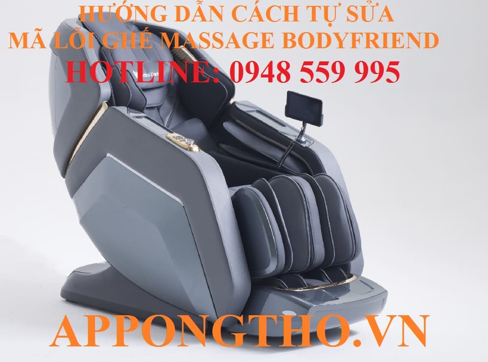 Dịch vụ sửa lỗi trên ghế Massage Bodyfriend