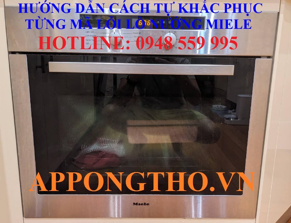 Mã lỗi lò nướng Miele là gì?