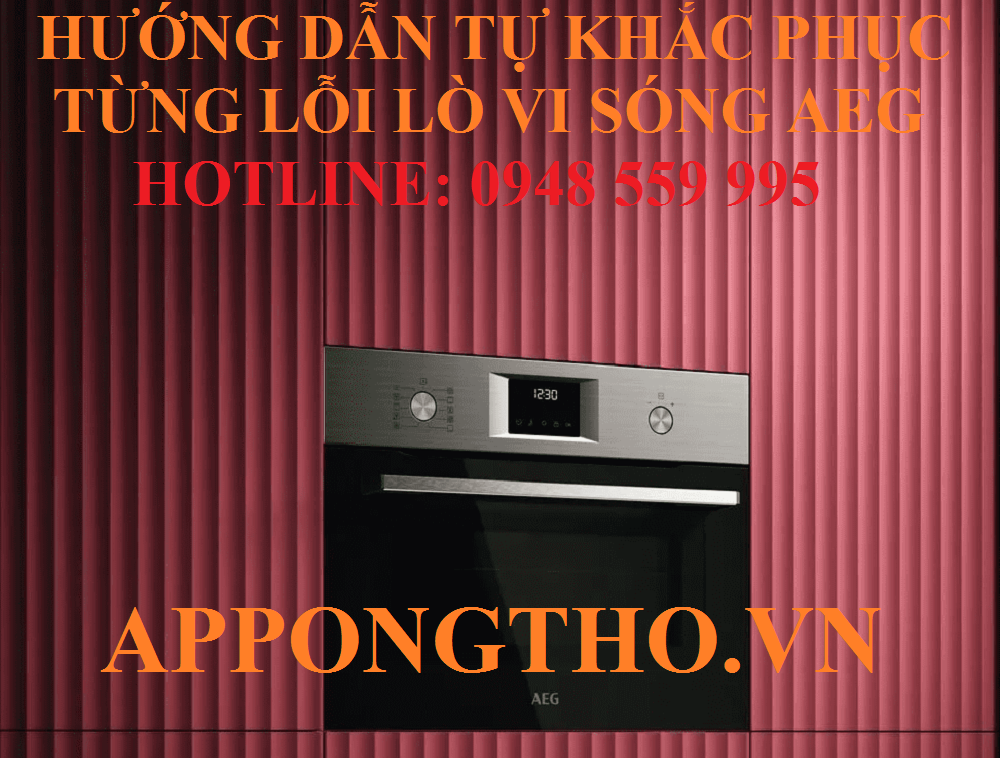 Mã lỗi trên lò vi sóng AEG là gì?