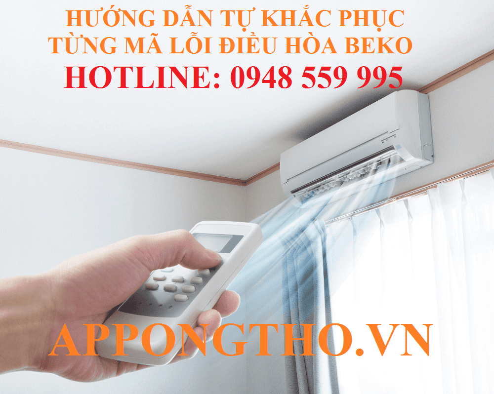 Dịch vụ sửa các mã lỗi máy điều hòa Beko