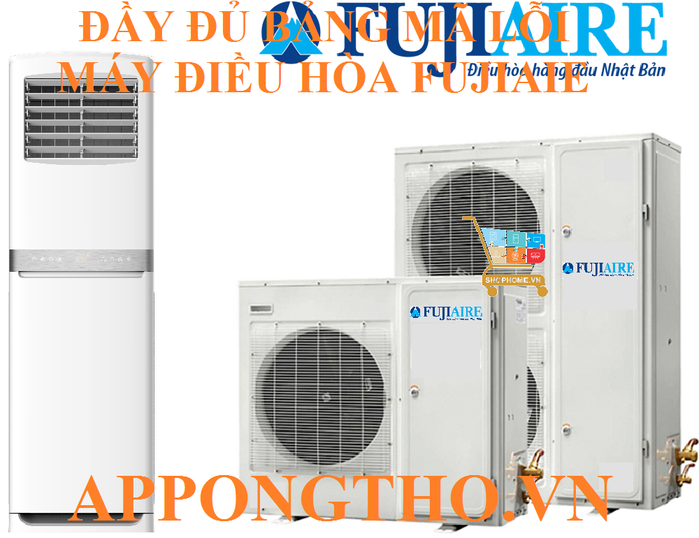 Dịch vụ sửa lỗi máy điều hòa Fujiaie