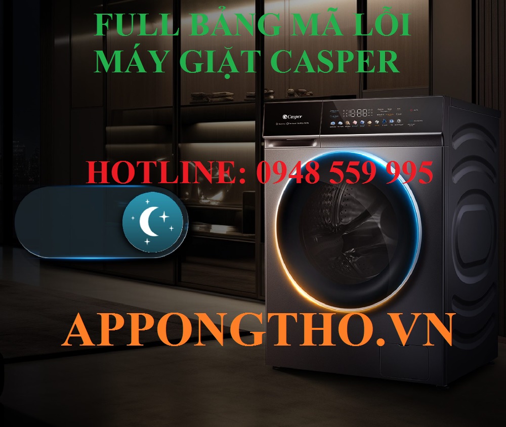 ✅ II. Máy giặt Casper lồng ngang