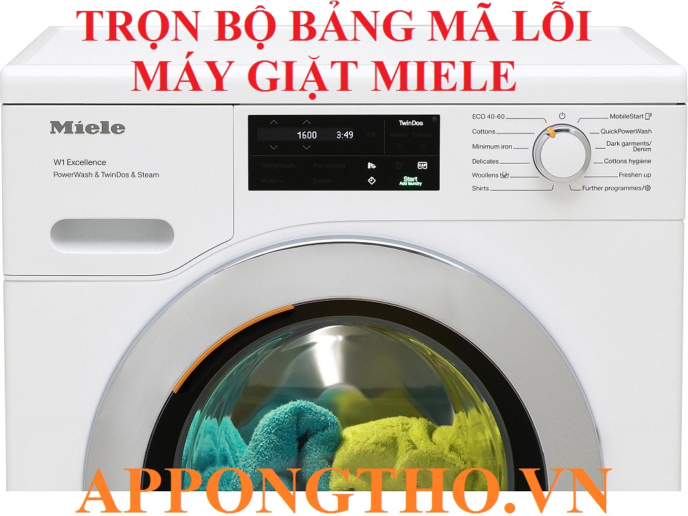 3. Khắc phục bơm xả hoặc tuần hoàn lỗi (F04, F09, F11) ⚙️