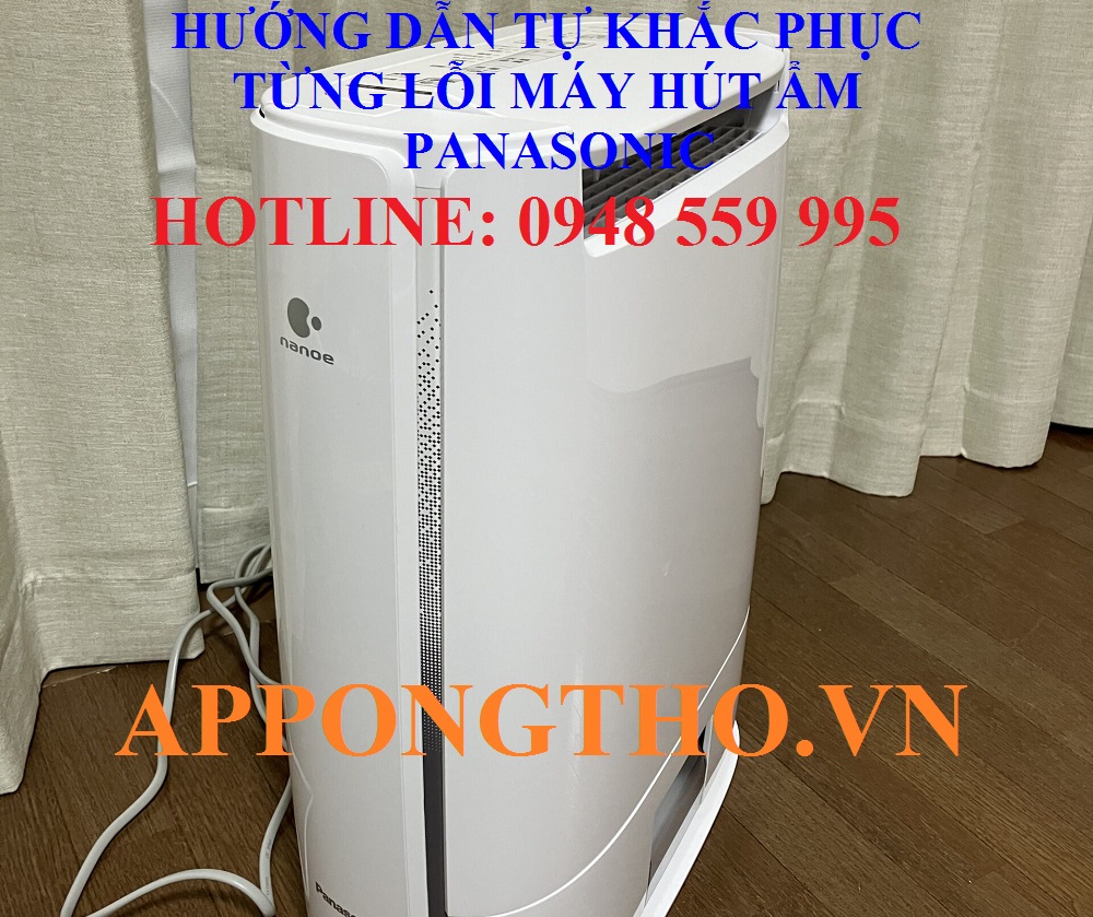 Lợi ích khi hiểu rõ từng mã lỗi máy hút ẩm Panasonic