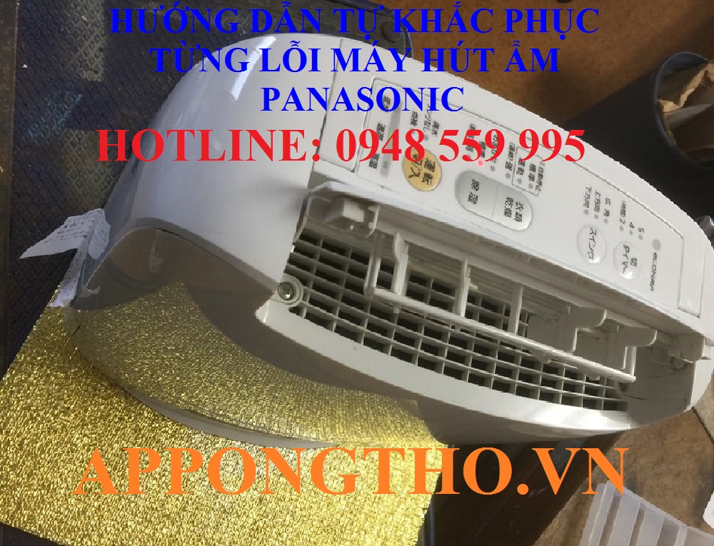 Dịch vụ sửa mã lỗi máy hút ẩm Panasonic