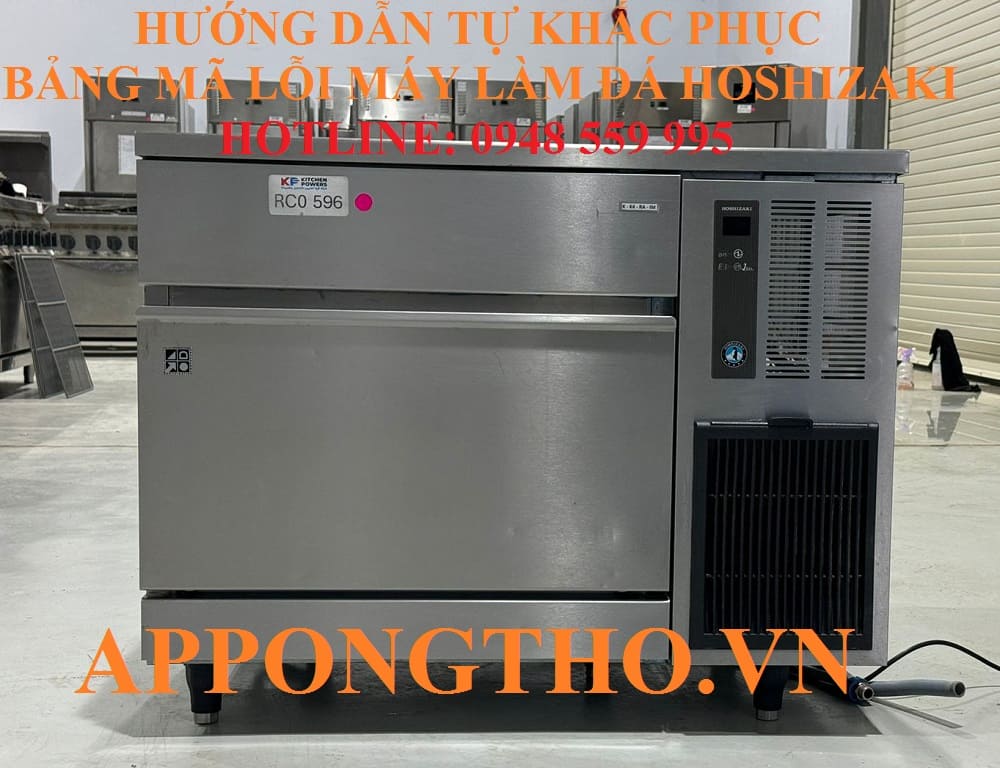 Mã lỗi máy làm đá Hoshizaki là gì?