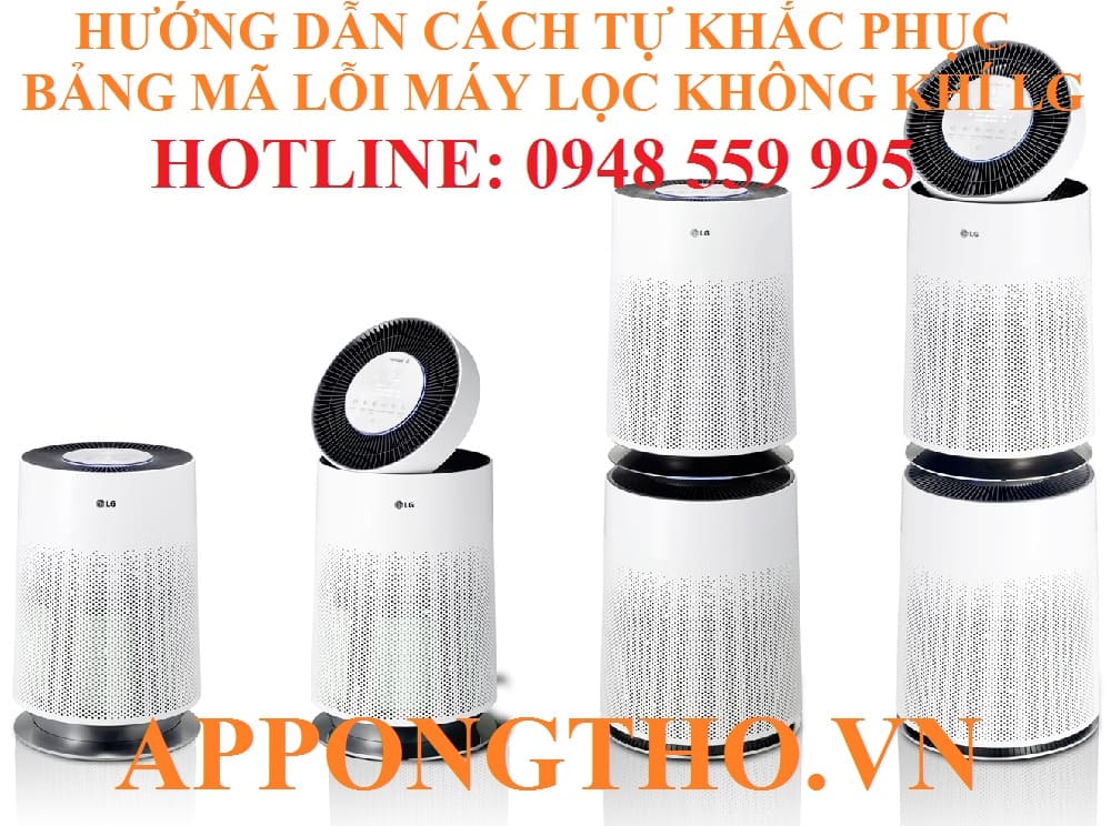 Mã lỗi máy lọc không khí LG là gì?
