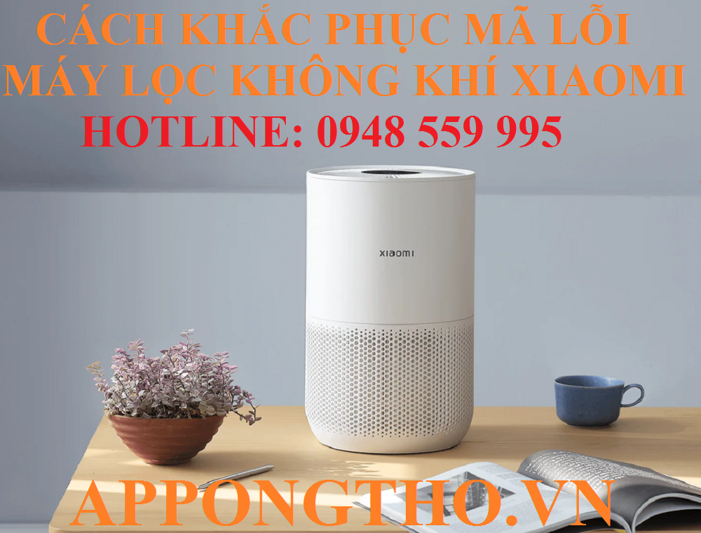 Mục đích nhà sản xuất tích hợp mã lỗi vào máy lọc không khí Xiaomi