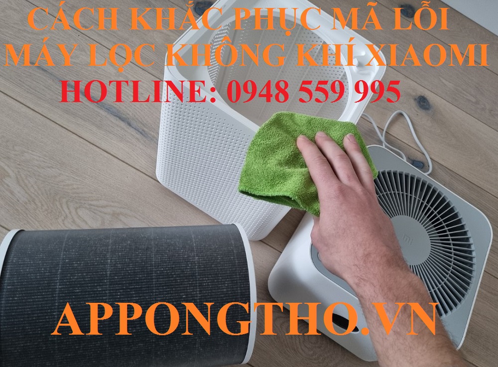 1. Khắc phục Sensor bụi lỗi/bẩn (E1)