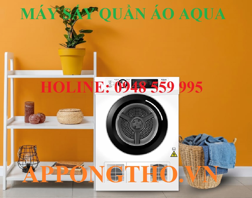 Hướng dẫn khắc phục từng lỗi trên máy sấy quần áo Aqua