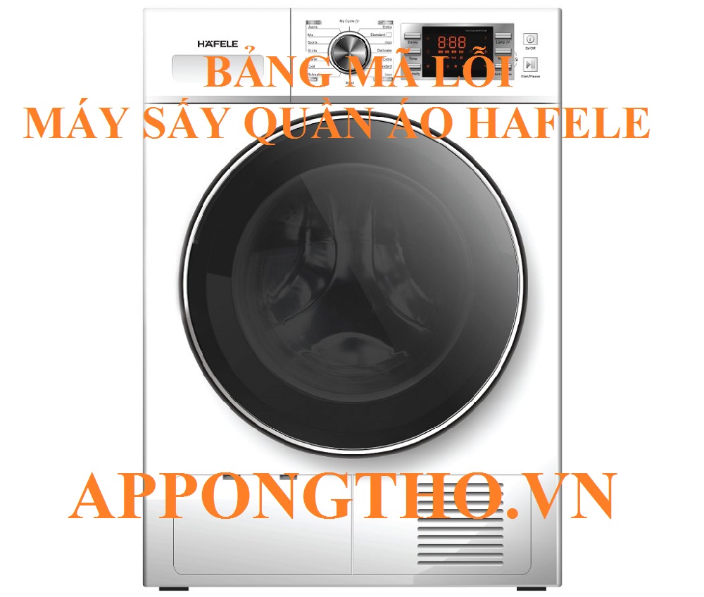 🔌 12. Khắc phục lỗi relay (F5) trên máy sấy Hafele