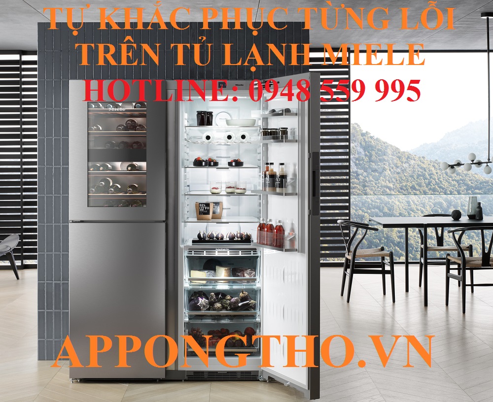 6 Cách phòng tránh tủ lạnh Miele báo lỗi