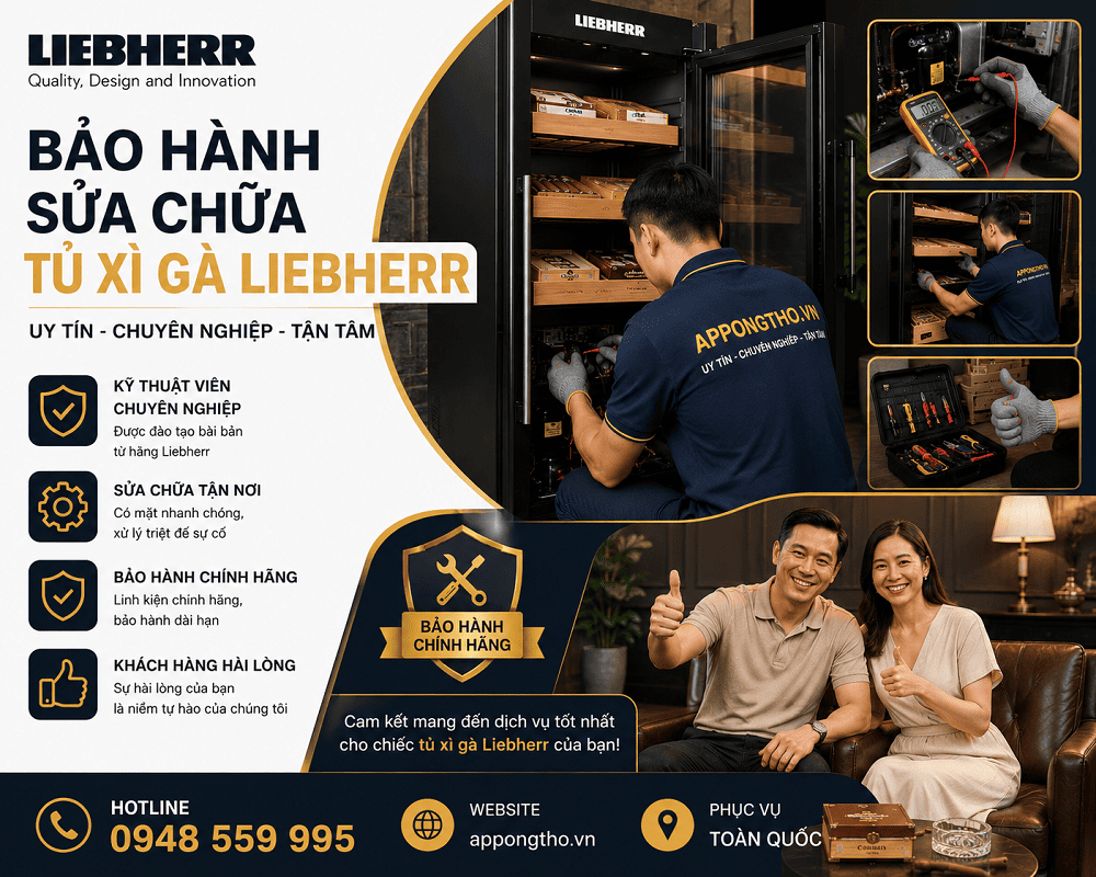 Bảng Mã Lỗi Tủ Xì Gà Liebherr Cách Khắc Phục Nhanh Từng Lỗi