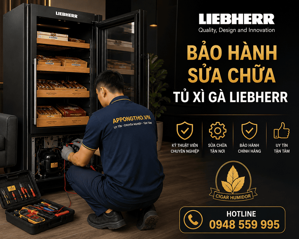8 Cách phòng tránh tủ xì gà Liebherr báo lỗi