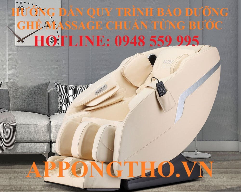 30 Địa chỉ nhận bảo dưỡng ghế Massage uy tín tại nhà Hà Nội