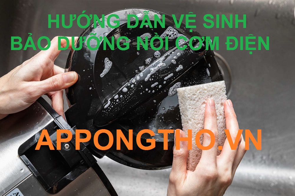 10 Bước vệ sinh nồi cơm điện