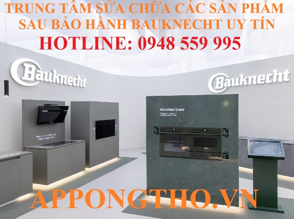 Điều khoản & dịch vụ sửa chữa bảo hành Bauknecht