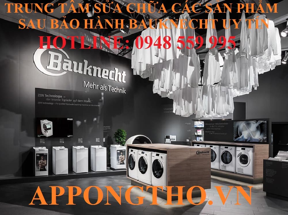 5 Cách tìm trung tâm sửa chữa bảo hành Bauknecht uy tín