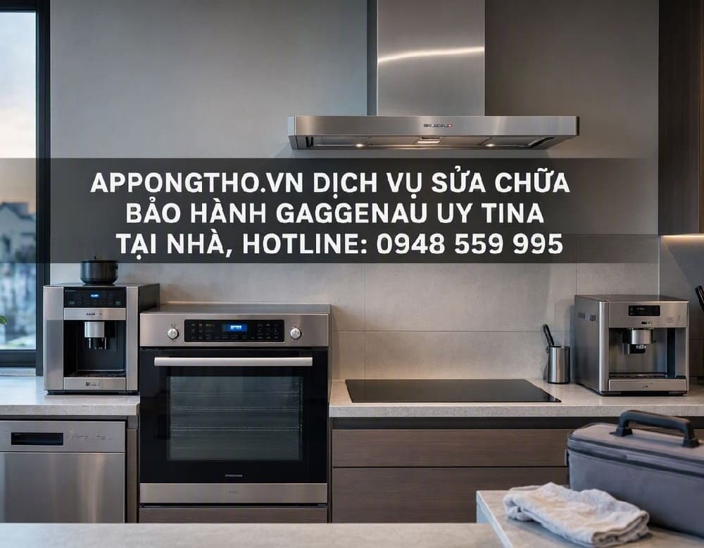 30 Trung tâm sửa chữa bảo hành Gaggenau tại Hà Nội