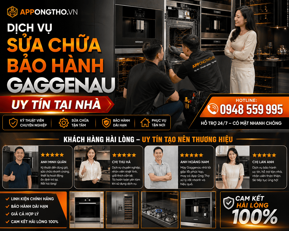 Điều khoản & dịch vụ Gaggenau
