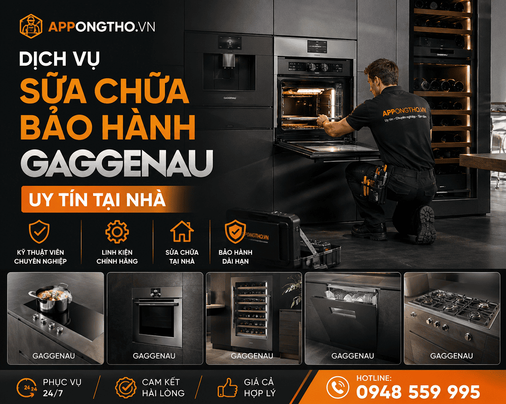 Sửa chữa bảo hành sản phẩm Gaggenau là gì?