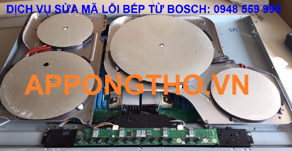 Chức năng trên bếp từ bosch