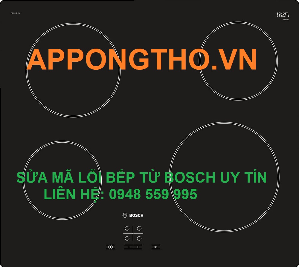 41+ Mã Lỗi Bếp Từ Bosch 20 Sự Cố thường Gặp & Lưu Ý Dùng