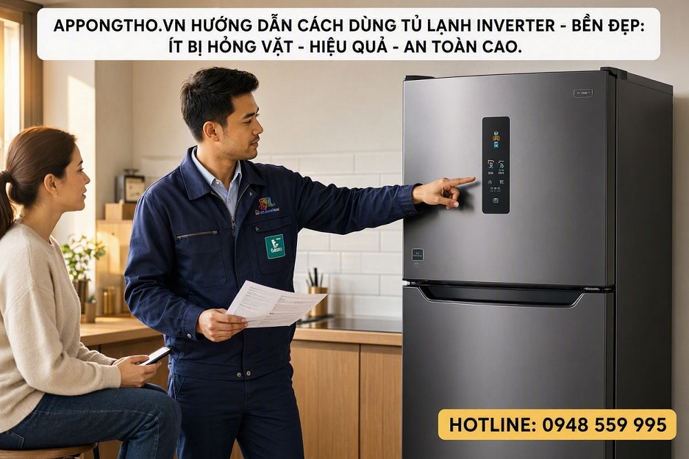 Những lưu ý khi sử dụng tủ lạnh Inverter để ít bị hư hỏng