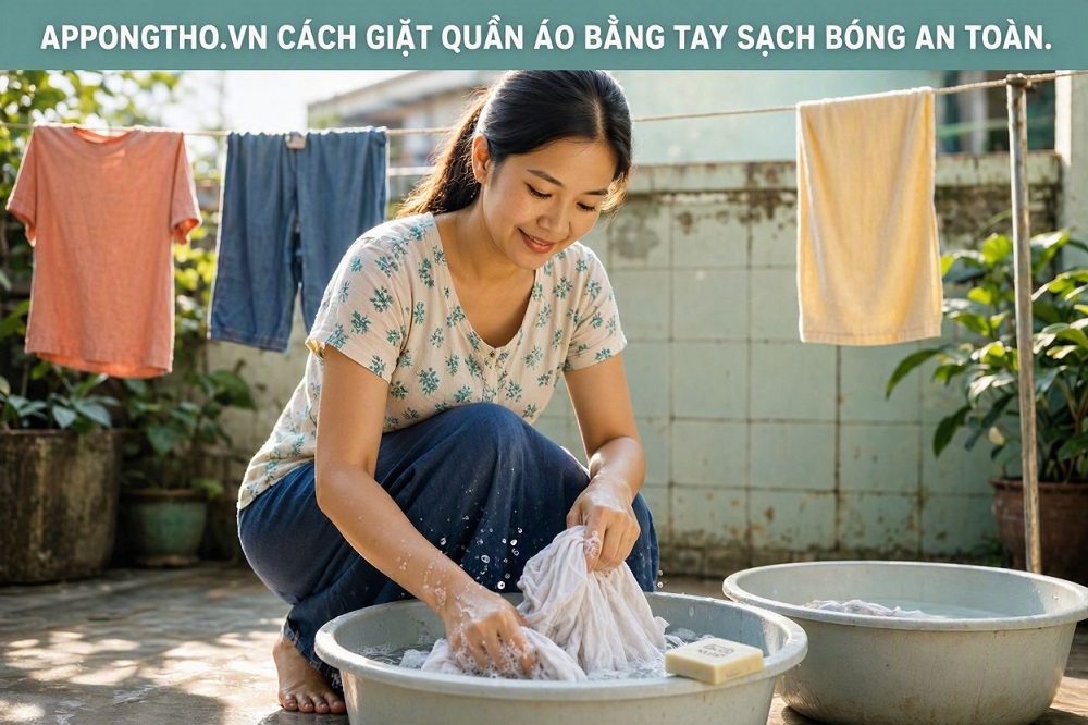 Tác hại khi giặt tay không sạch cho quần áo của bạn