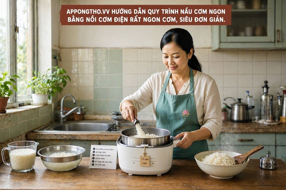Những yếu tố quyết định cơm ngon