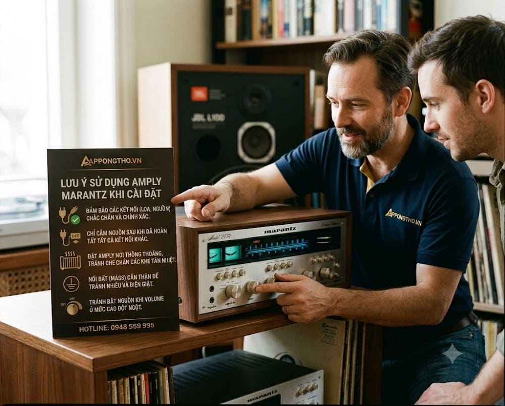 Ưu điểm của Amply Marantz
