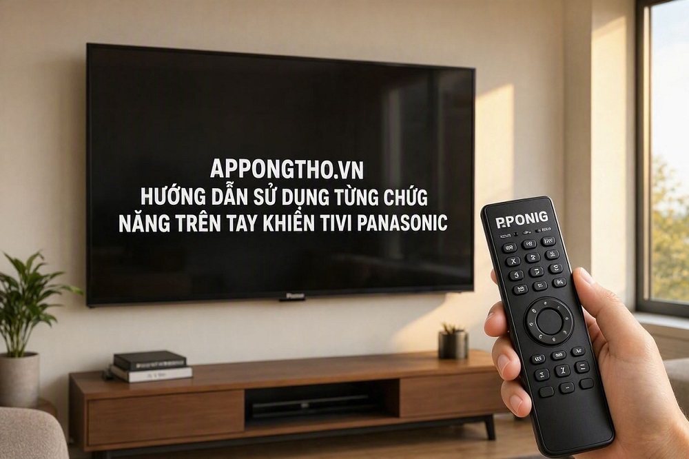 Bảng điều khiển tivi Panasonic