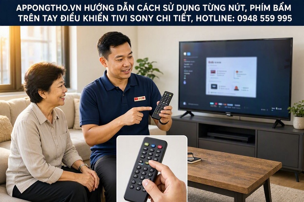 Tay khiển tivi Sony là gì?