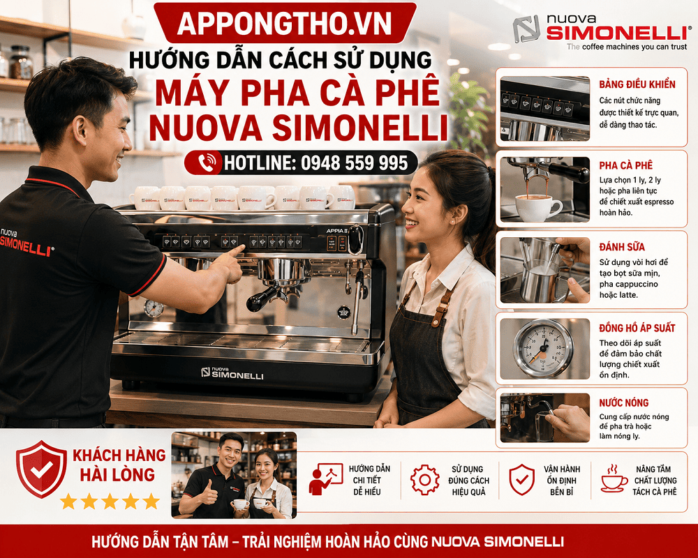 Máy pha cà phê Nuova Simonellilà gì?
