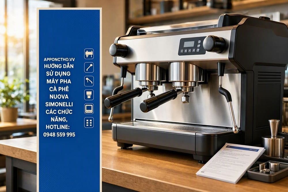 Bảng điều khiển máy pha cà phê Nuova Simonelli