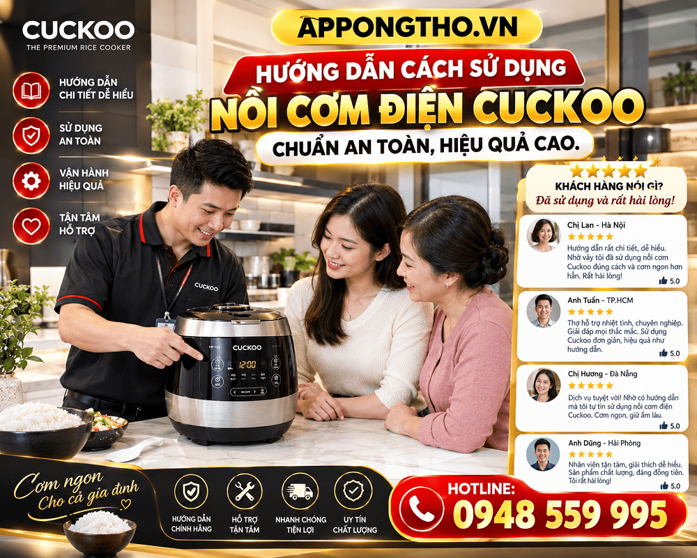 Sử dụng nồi cơm điện Cuckoo có gì đặc biệt?