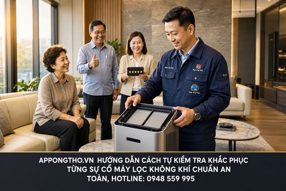 Tự kiểm tra máy lọc không khí gia đình là gì?