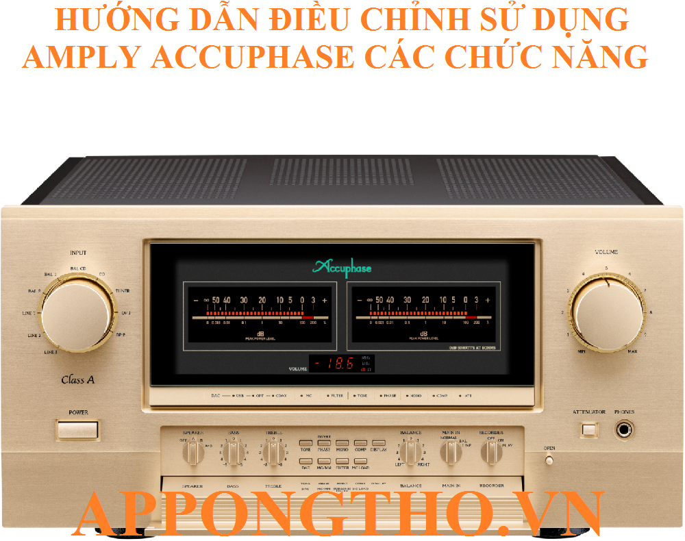 Amply Accuphase là gì?