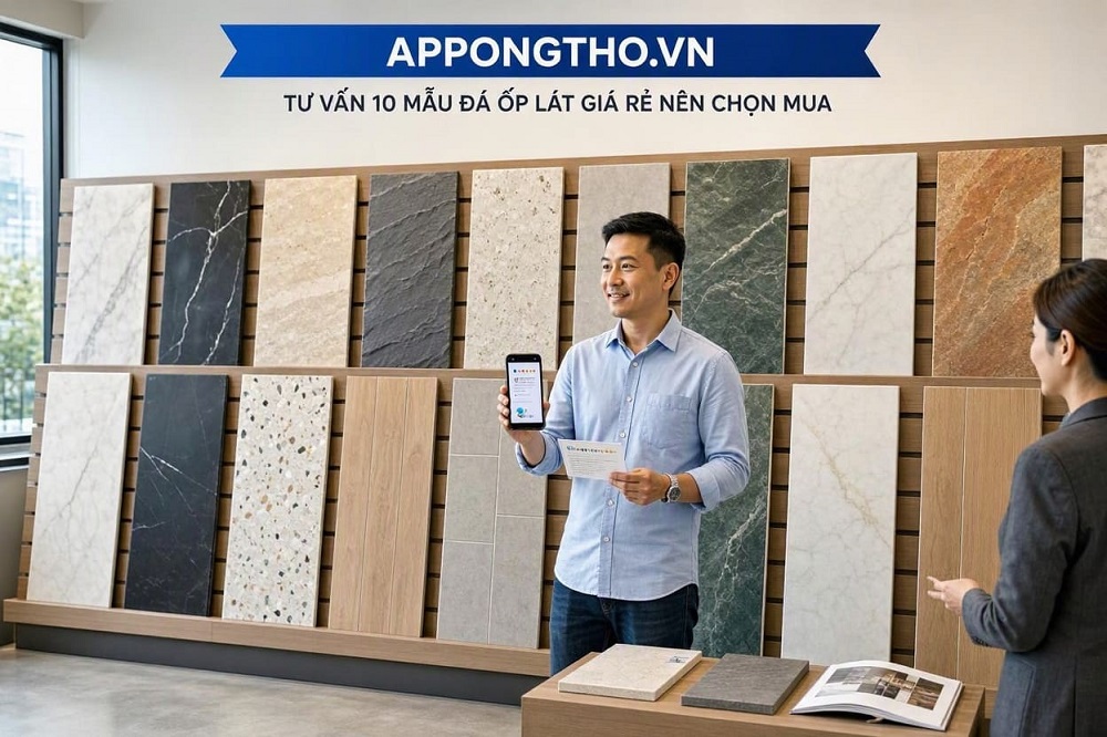10 Loại Đá Ốp Lát Rẻ, Bền Đẹp, Sang Trọng, Có Thể Bạn Chưa Biết