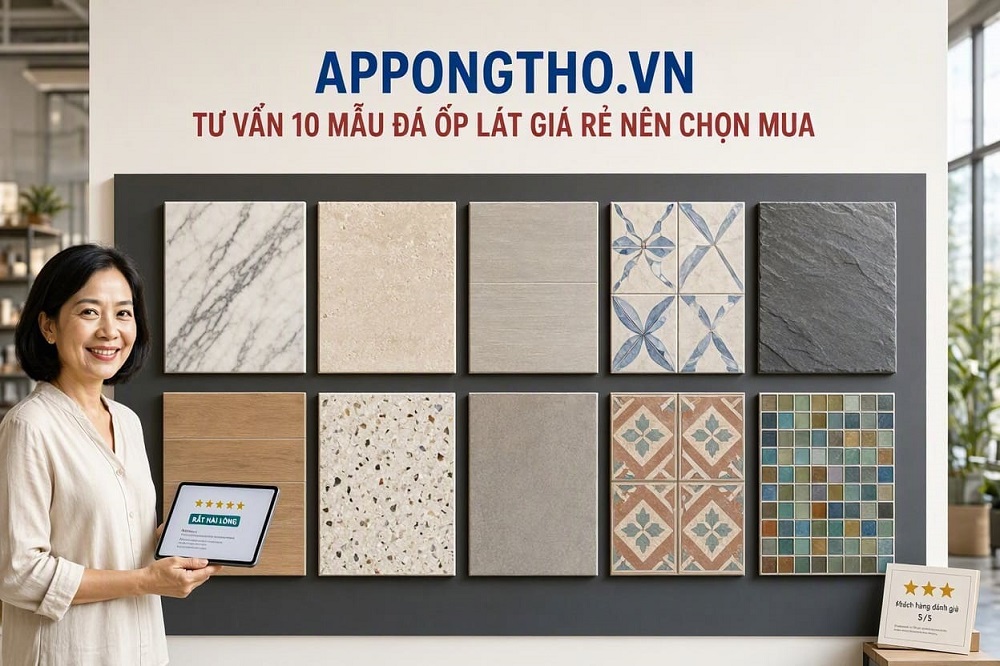 10 Loại đá ốp lát giá rẻ chất lượng và lý do nên chọn