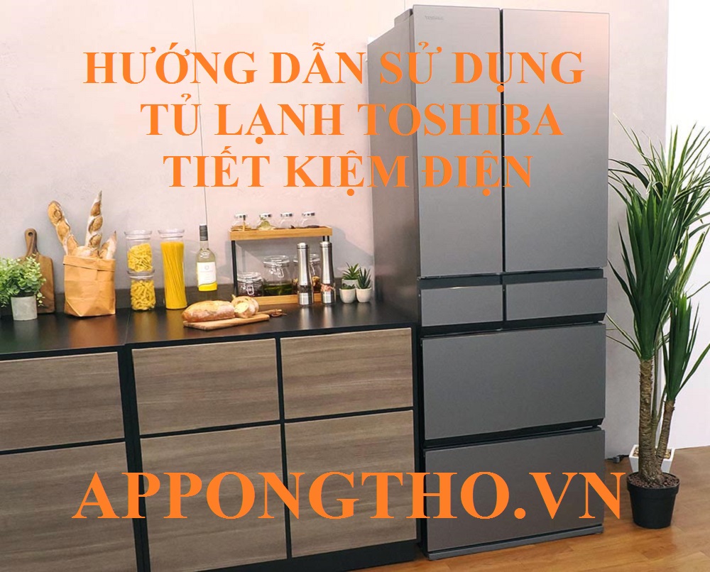 Làm thế nào để dùng tủ lạnh Toshiba tiết kiệm điện nhất?