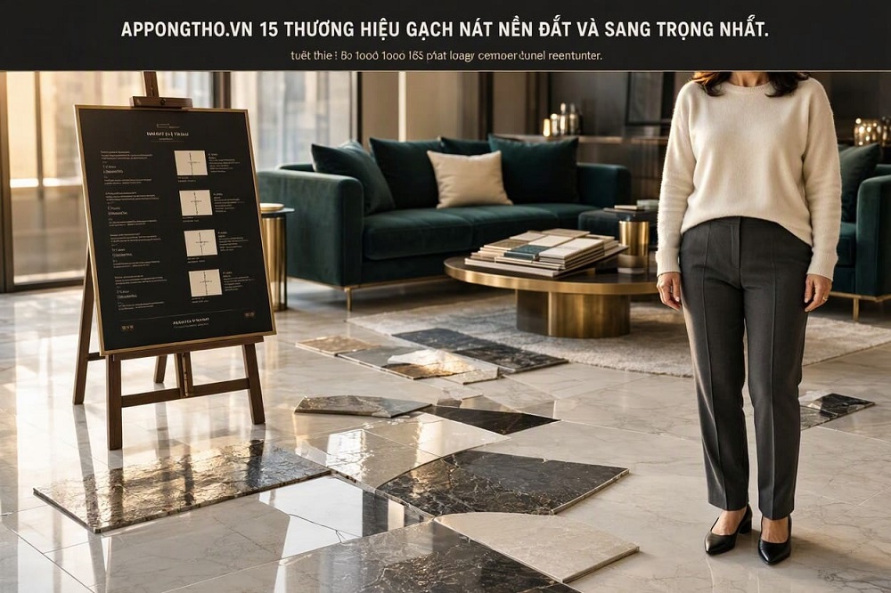 15 Thương hiệu gạch nát nền đắt & sang trọng nhất