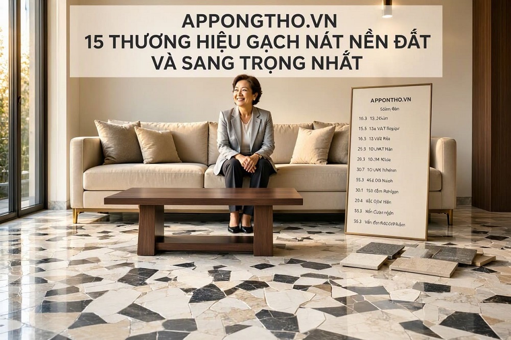 5. Gạch lát vinyl