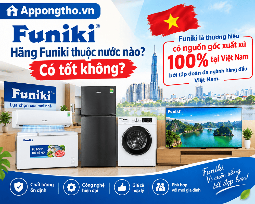 Hãng Funiki thuộc nước nào? Dùng thiết bị Funiki có tốt không?