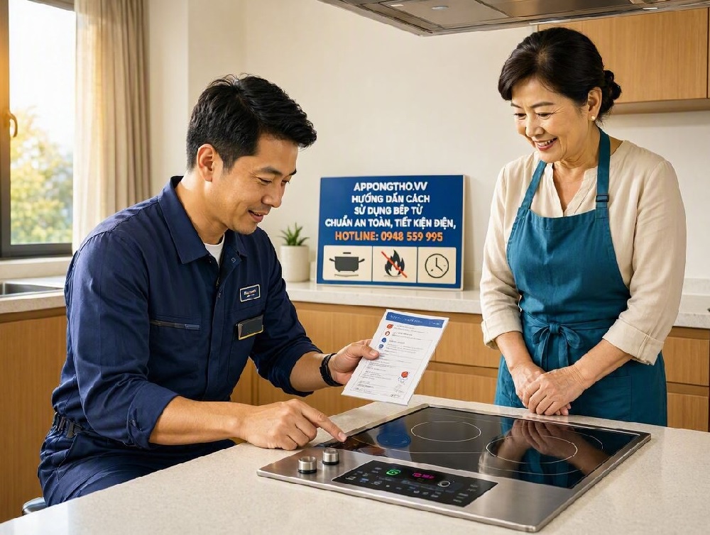 Để sử dụng bếp từ, bạn cần làm