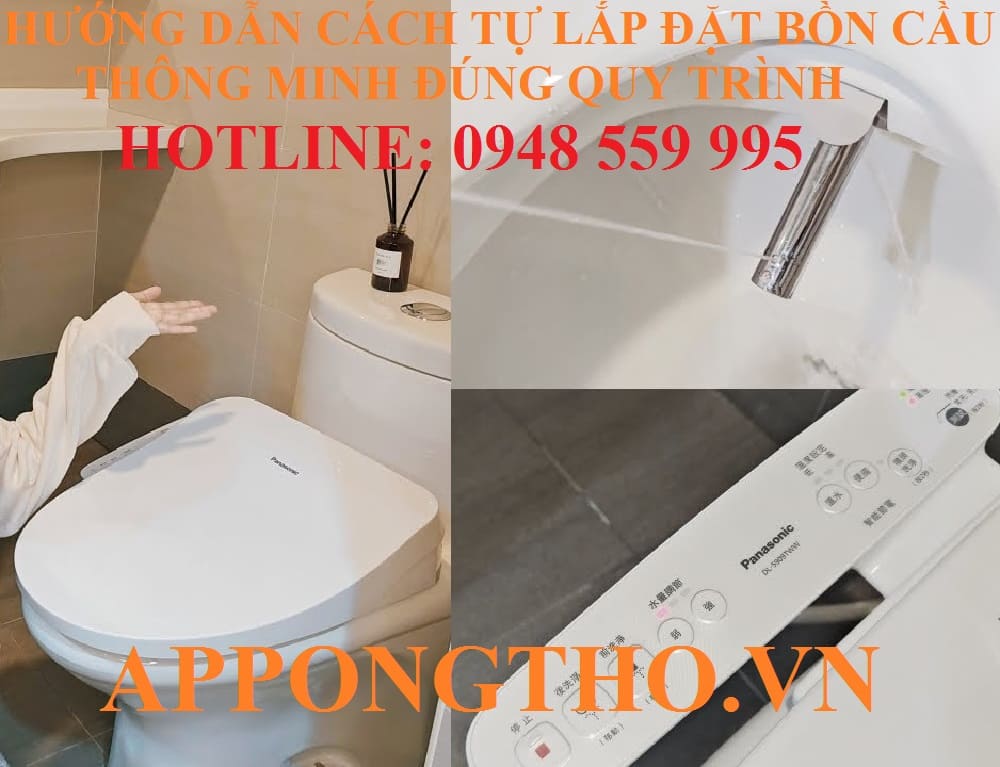 🚽 7. Căn chỉnh vị trí bồn cầu thẳng và cân bằng